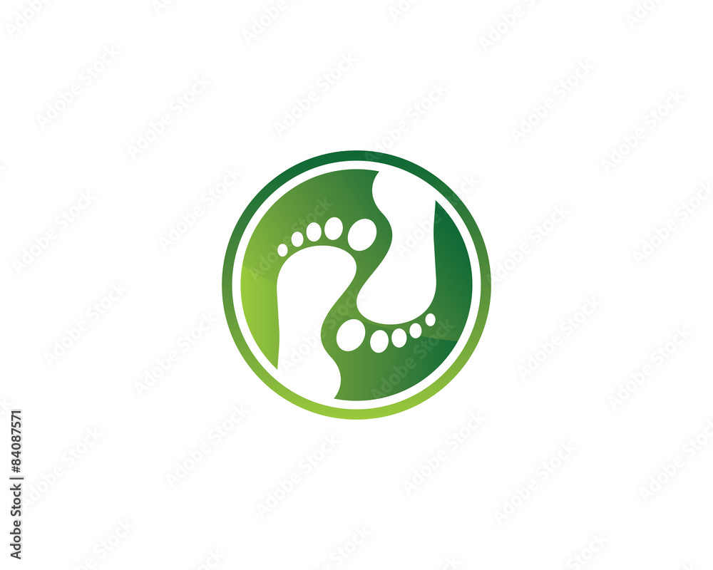 foot logo 1 icon template foot logo 1 icon template