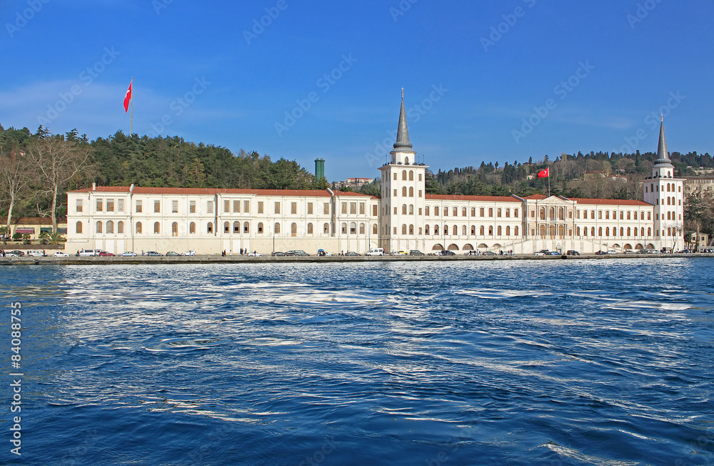 Kuleli military high school, Bosphorus, Istanbul, Turkey