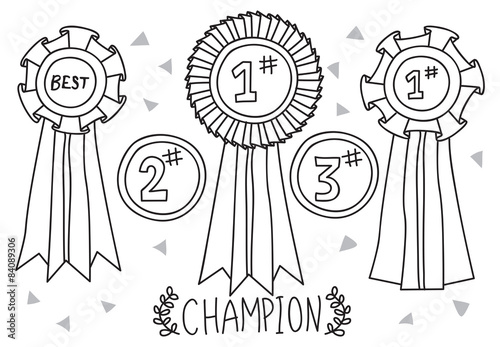 champion award doodle