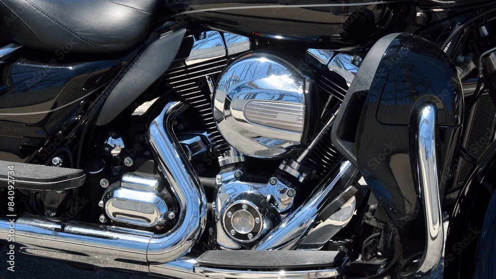 Fototapeta premium Silnik motocykla