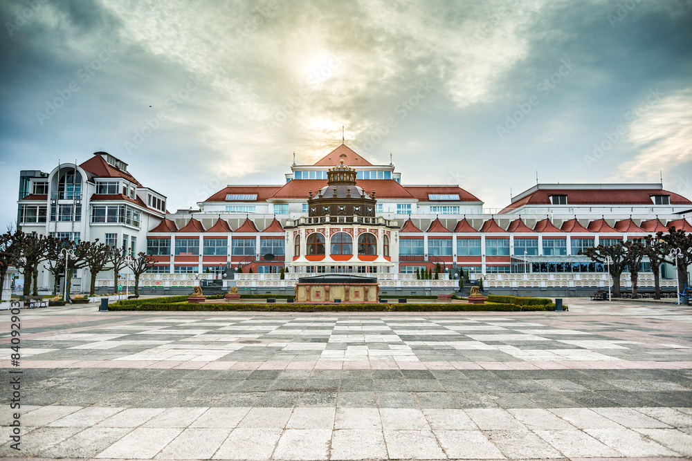 Obraz premium Baltic architecture of Sopot 