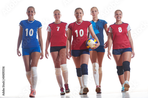volleyball  woman group