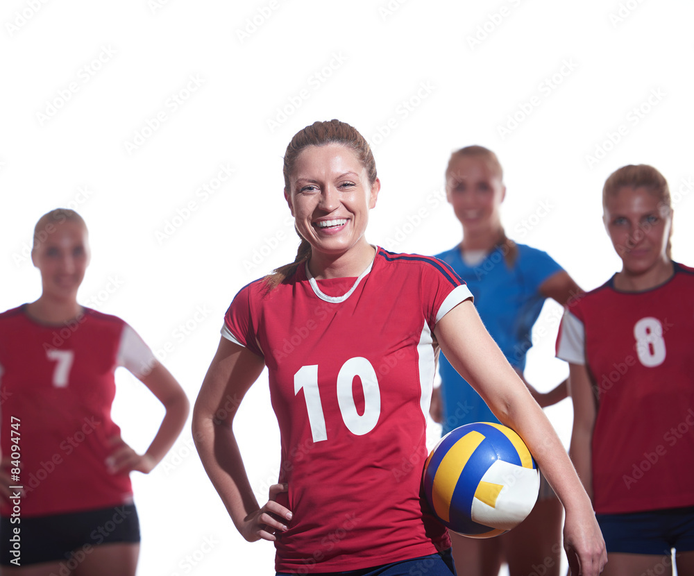 volleyball  woman group