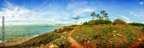 Panorama von einer Bucht auf Mallorca / Son Veri Nou