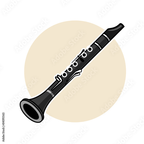 Clarinet vector illustration
