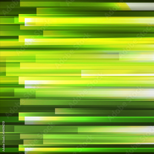 Green lighting horisontal lines