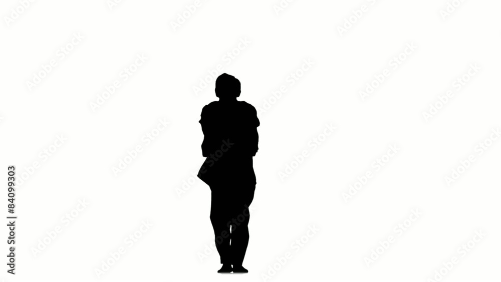 kung fu, karate, martial arts, makes rack on a white background