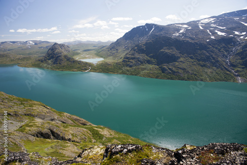 Besseggen Ridge in Jotunheimen National Park, Norway