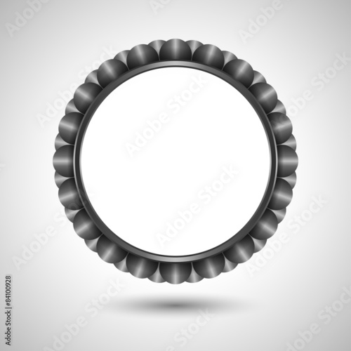 Abstract scale frame. Editable vector. Eps 10