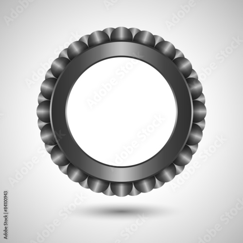 Abstract scale frame. Editable vector. Eps 10