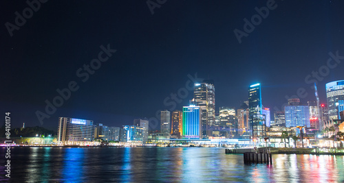 Sydney Opera House shown during Vivid show. © leelakajonkij