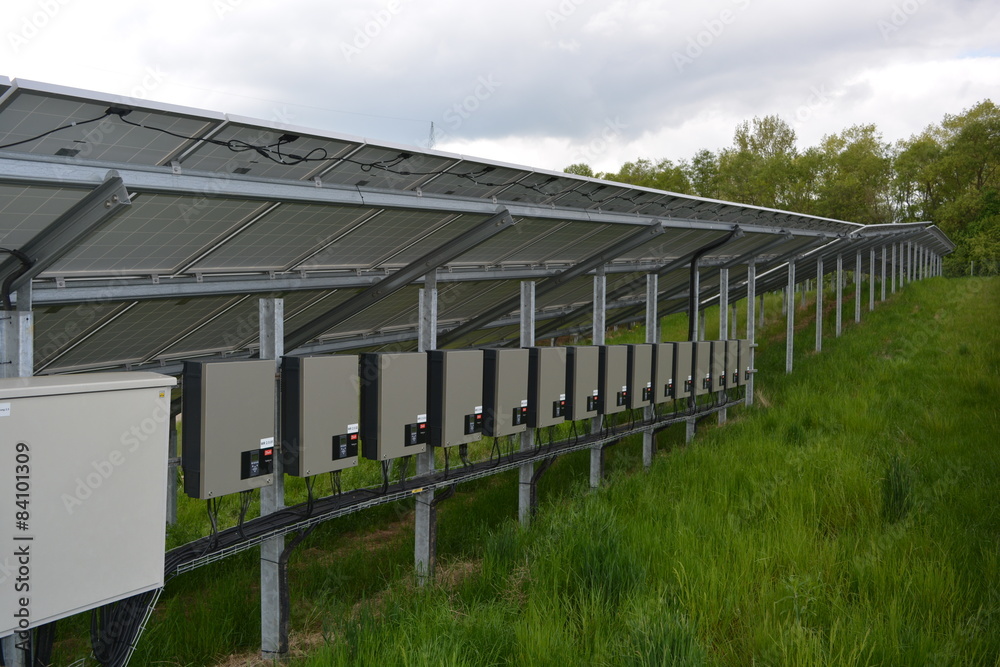 Solaranlage mit Steuerung