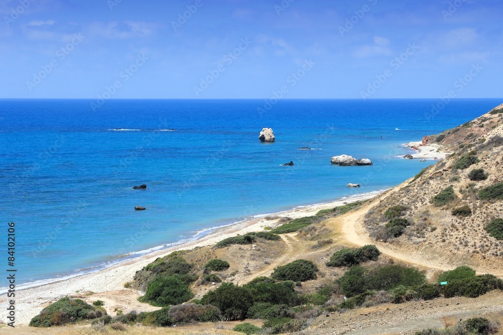 Cyprus coast - Aphrodite's Rock area