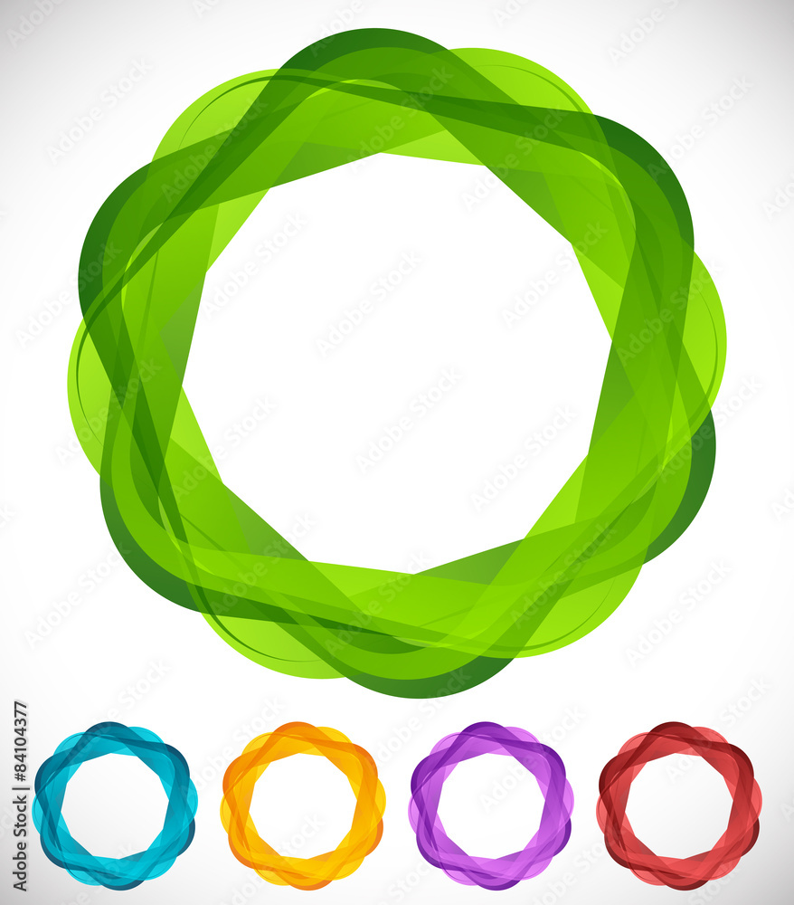 Overlapping Rounded Squares Overlapping squares with rounded corners and transparency. Stock Vector ...