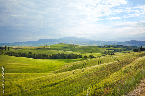 Beautiful Tuscany hills  Italy.