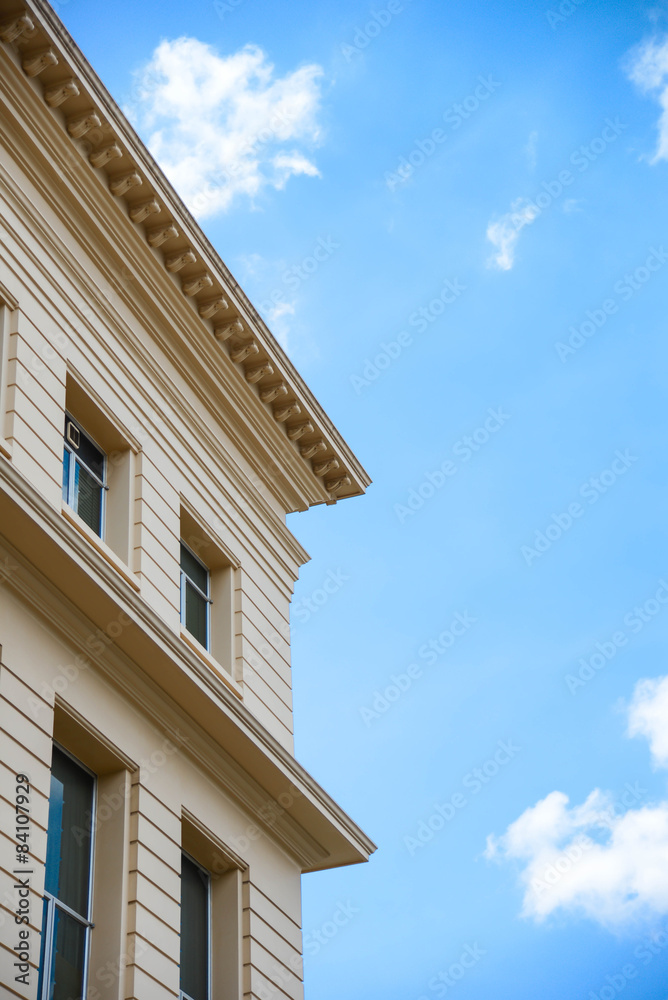 Obraz premium house and sky view