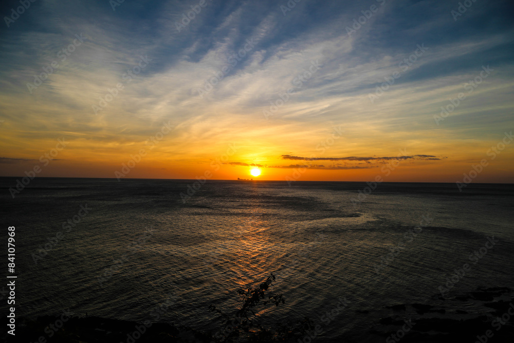 Sonnenuntergang in Koh Lanta, Thailandt