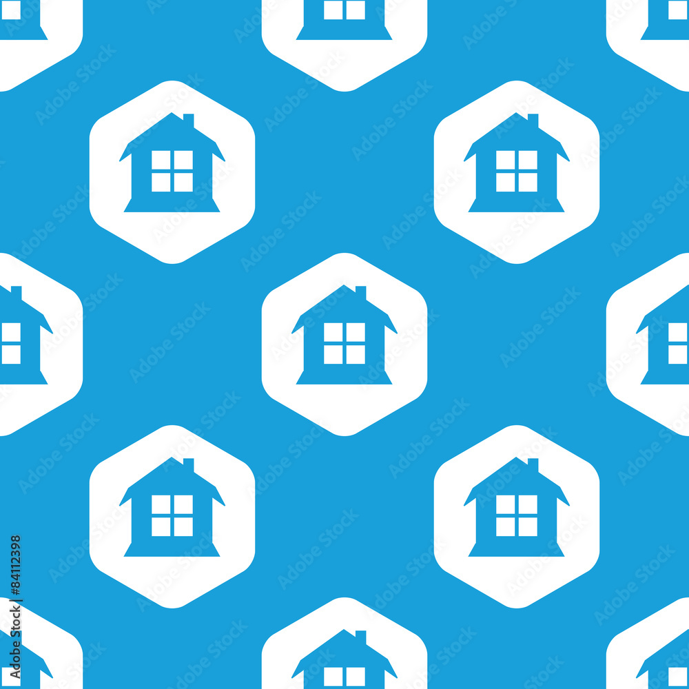 House hexagon pattern