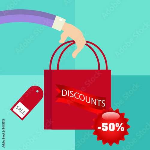 Shopping concept