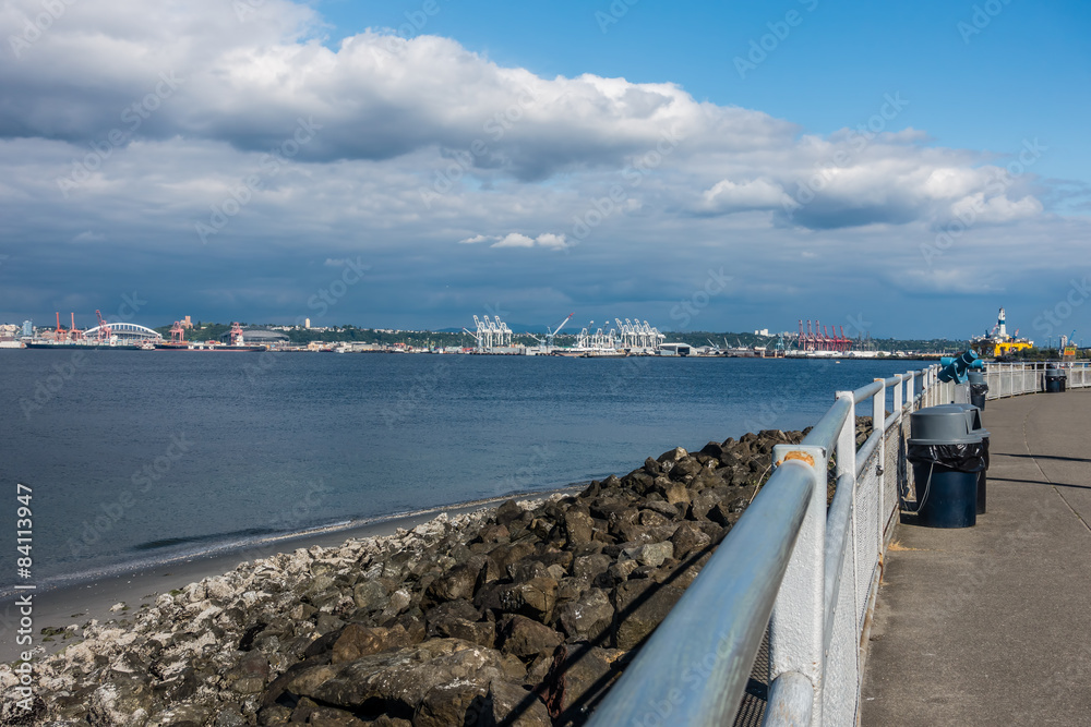 Obraz premium Port of Seattle