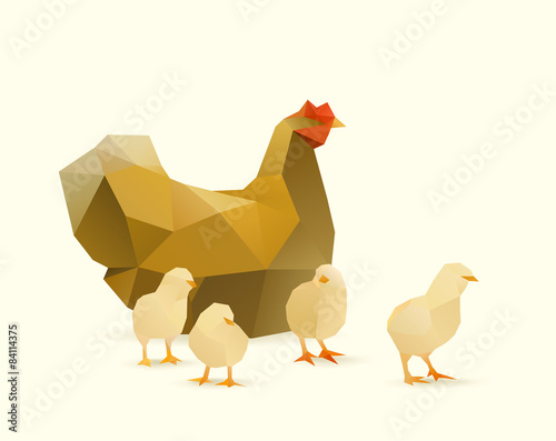chicken with chicks