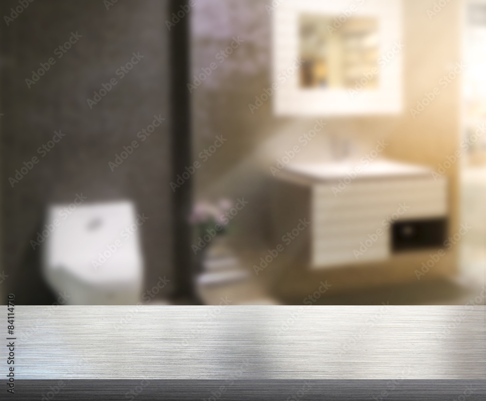 Table Top And Blur Interior Background Table Top And Blur Interior Background