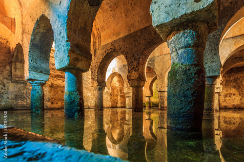 Schilderij op canvas Cistern of Caceres in Extremadura, Spain