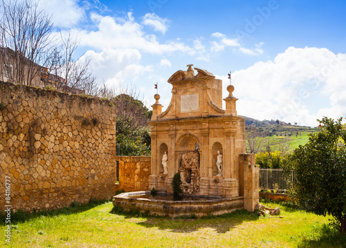 Nymphs fountain, Leonforte