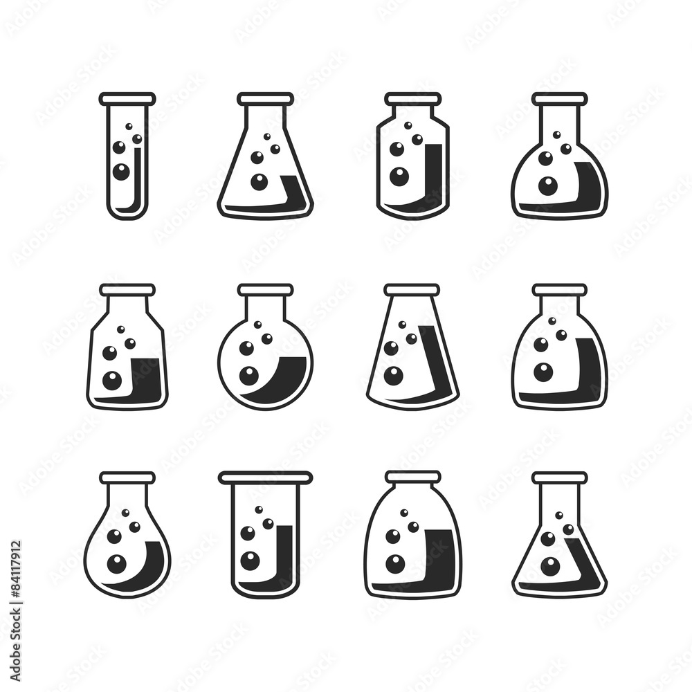 Flask set Flask set