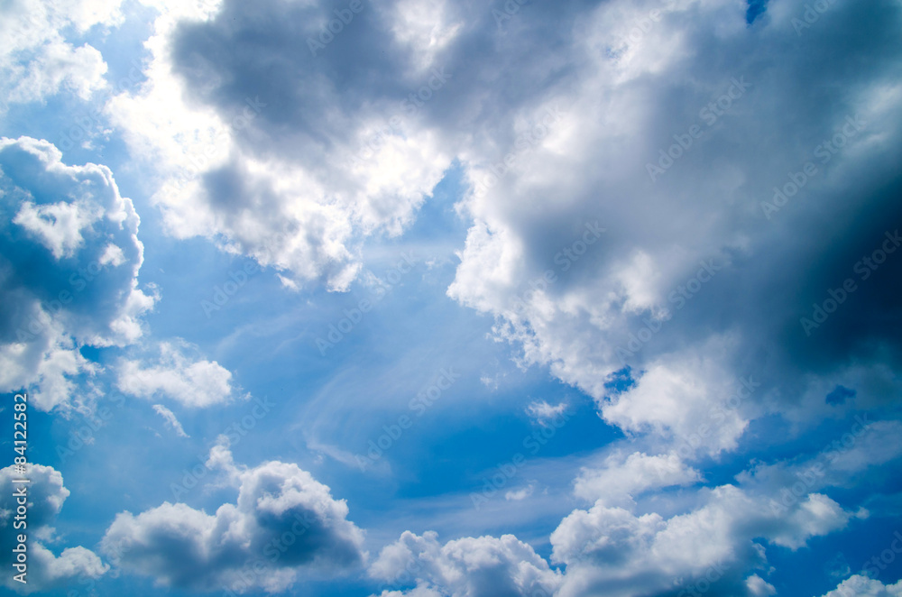 Fototapeta premium blue sky