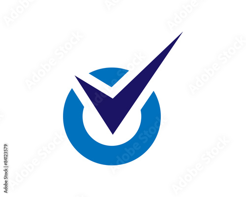 Check Mark Circle Logo