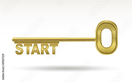 start - golden key