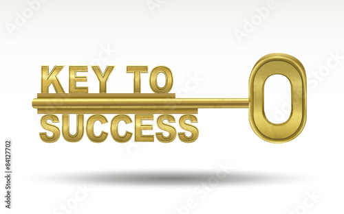 key to success - golden key photo
