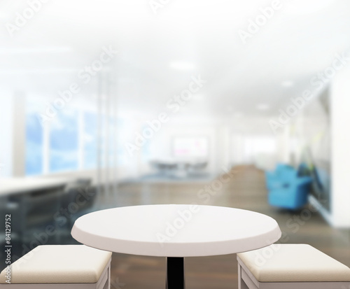 Top Table Of Background in Office