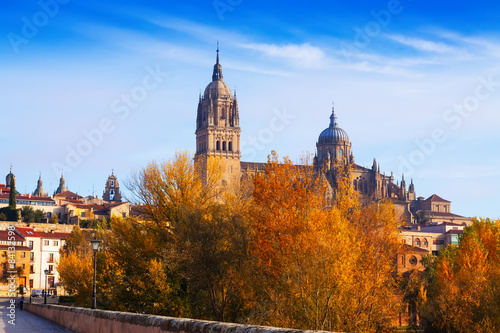  Autumn view of Salamanca - Cathedral