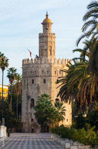  view of Torre del Oro. Seville