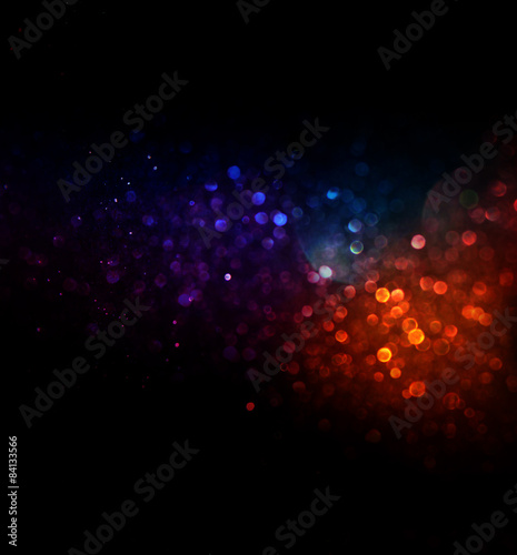 abstract blurred photo of bokeh light burst and textures 