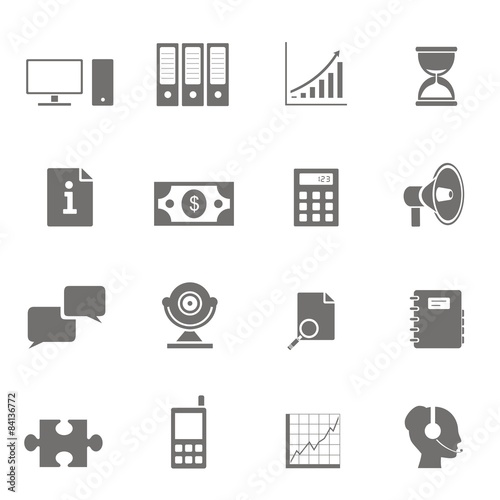 16 Business icons FB serie 2