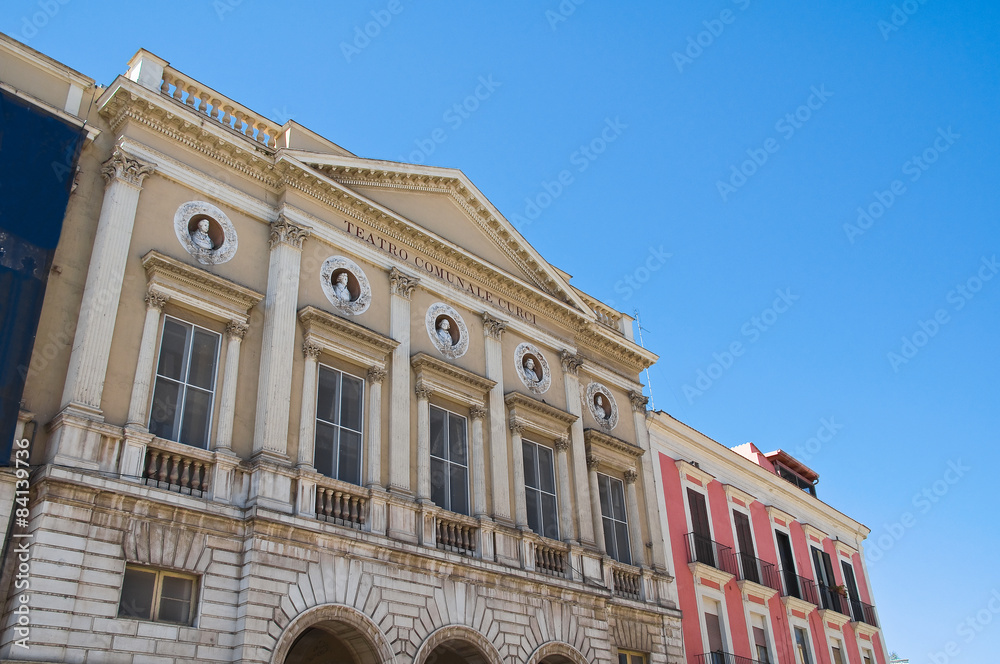 Fototapeta premium Curci theatre. Barletta. Puglia. Italy. 