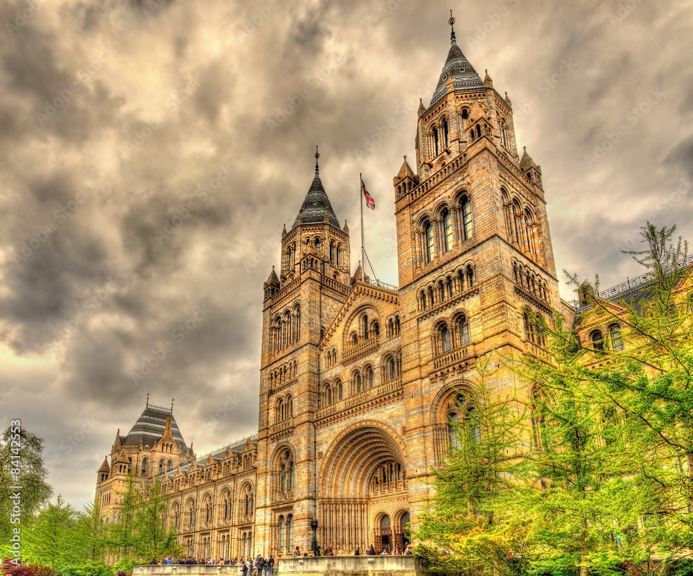 The Natural History Museum in London - United Kingdom
