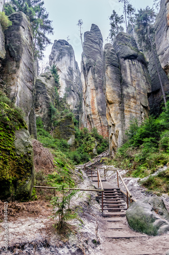 Fotografie Adrspach, Skalne miasto