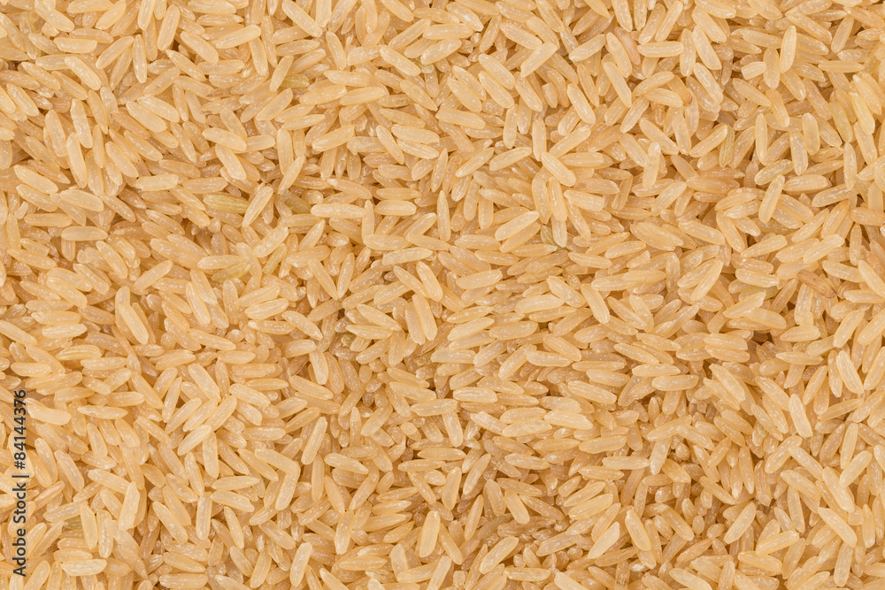 Uncooked Brown rice background Uncooked Brown rice background