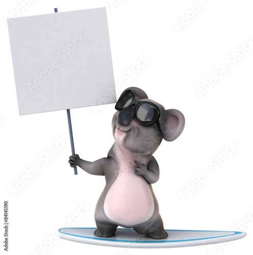 Fototapeta Naklejka Na Ścianę i Meble -  Fun koala