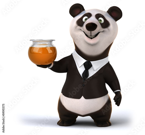 Fototapeta Naklejka Na Ścianę i Meble -  Fun panda