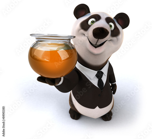 Fototapeta Naklejka Na Ścianę i Meble -  Fun panda