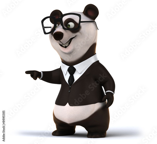 Fototapeta Naklejka Na Ścianę i Meble -  Fun panda