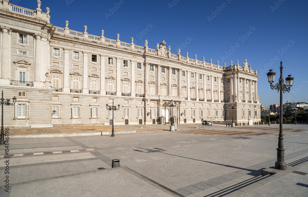 Royale Palace frontage,Madrid
