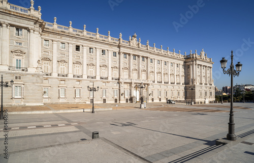 Royale Palace frontage,Madrid