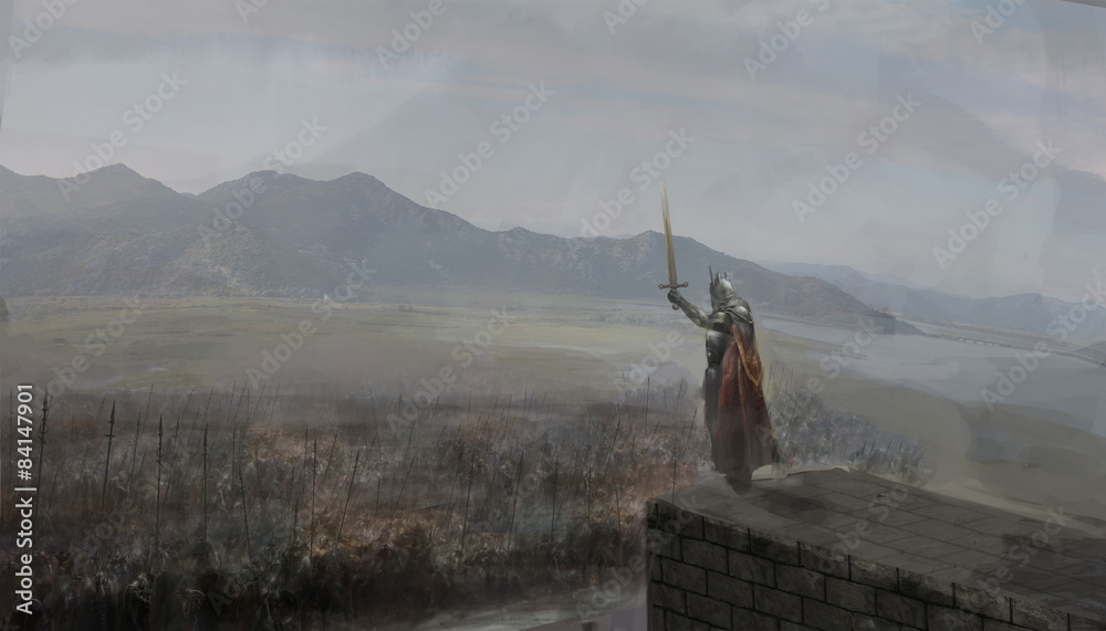 Fototapeta premium król