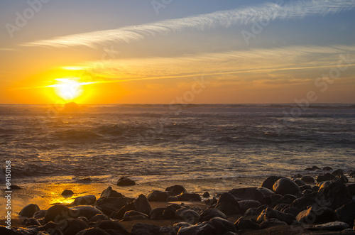 The coast of Lanzarote